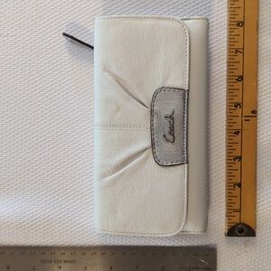 Coach Ashley Checkbook Wallet NWT